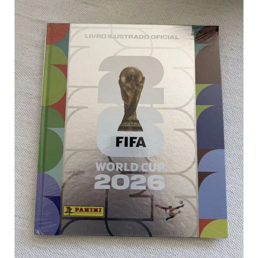 Panini FIFA World Cup 2026 Silver Hardcover Sticker Album Version BrazilianLATAM